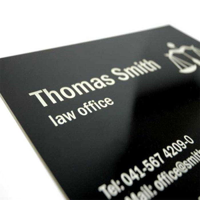 Eloksallı Alüminyum Fiber Lazer Kazıma Etiket